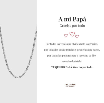 Collar Para Papá | Plata 925