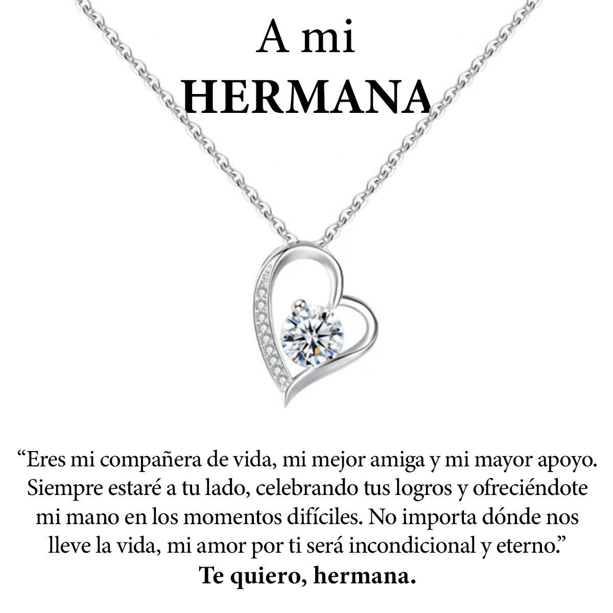 Collar Amor Eterno | Plata 925