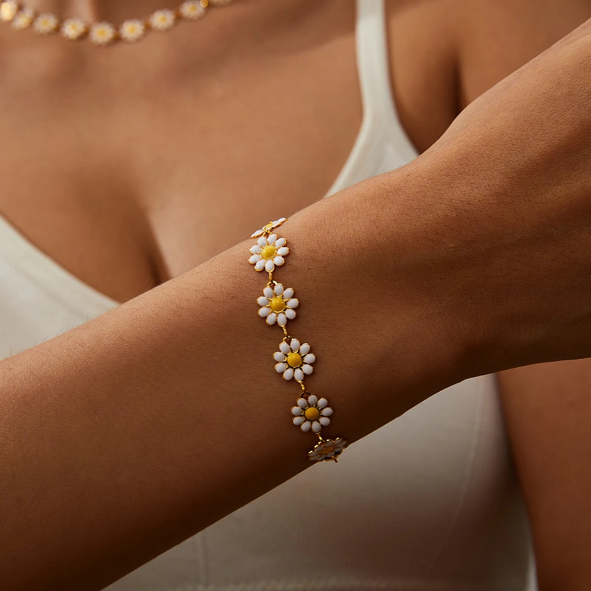 Margarita Pulsera | Oro 18k