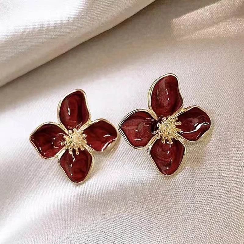 Hibiscus Flor Pendientes | Outlet