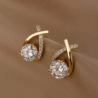 Diamante Hoja Pendientes | Outlet