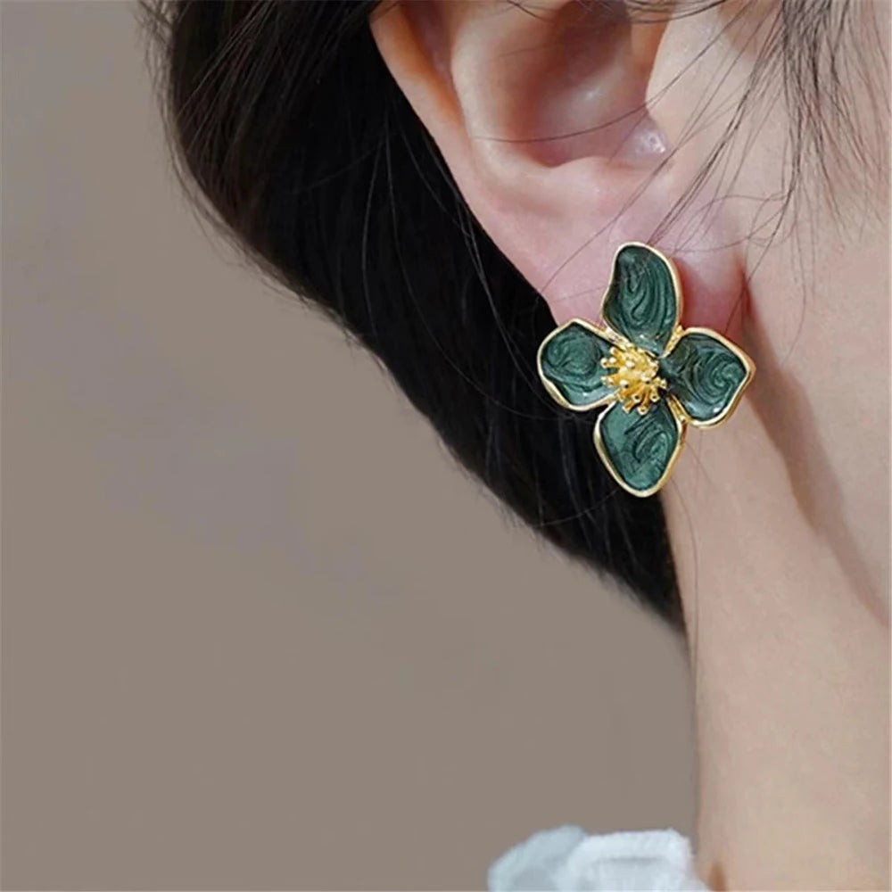 Hibiscus Flor Pendientes | Outlet