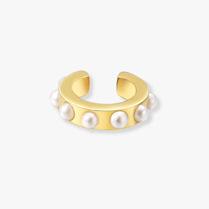 Brazalete Perlas Oreja | Oro 18K